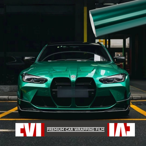 Pellicola Adesiva in Vinile Metallizzato <span class=keywords><strong>Verde</strong></span> Smeraldo Lucido FYL PET per Wrapping <span class=keywords><strong>Auto</strong></span>, Cambio Colore, 1,52m X 17m - Product Image 1