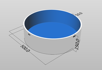 Piscine gonflable de grande taille en PVC Drop Stitch de 16,5 x 5 pieds, prix d'usine, haute qualité