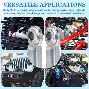 Шарнирные соединения CF4 (шариковые опоры) с левым резьбовым соединением 1/4 x 1/4-28, хромированная сталь, сертификат CE, точность P5 - Product Image 4