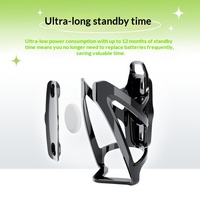 Porte-bidon de vélo avec localisateur intégré, support de bouteille d'eau pour vélo avec GPS, support de bouteille anti-perte pour vélo
