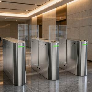 Tornello Scorrevole ad Alta Velocità con Barriera di Altezza, Controllo Accessi Multi-Autenticazione, Protezione IP68, Anti-Tailgating per Metropolitana - Product Image 1