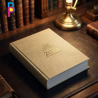 Libreta de Cuero con Tapa Dura y Logotipo Personalizado, B5/A5/A6, 100 Hojas, Grabado Láser, Agenda de Regalo Única y Personalizable