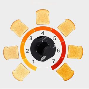 محمصة منزلية متعددة الوظائف وصانعة الإفطار: ماكينة مدمجة مع ساندويتش لشرائح الخبز والخبز المحمص - Product Image 6