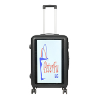 Maleta Publicitaria Móvil Expandible con Pantalla LCD, Personalizable, Resistente, con 4 Ruedas Giratorias y Protección Antirrobo