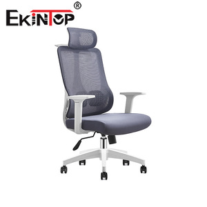   Silla de oficina de malla con soporte lumbar, reposabrazos fijos, altura ajustable y giratoria para uso en el hogar u oficina. - Product Image 3