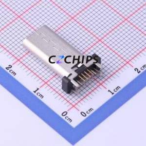 MC-110LD-L185 USB Connector Through hole Component (THT) Connector Type-C USB 3.1 Female Through Hole - Product Image 2