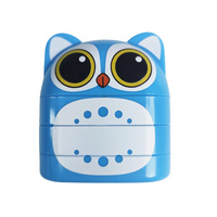 Tampon Offre Spéciale 2 en 1 Tampon de poche lavable double face Mini tampon auto-encreur pour enfants
