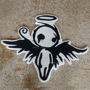 Conjunto de alfombra personalizada para sala de estar, alfombrilla de diseño de oso de dibujos animados, alfombras en 3D con forma de área, el mejor precio - Product Image 4