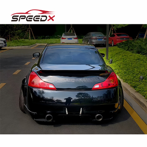 For <strong>Infiniti</strong> G37 G25 2 Door Carbon Fiber Upgrade Wide Body Kit Front Rear Bumper Auto <strong>Parts</strong> G37 - Product Image 6