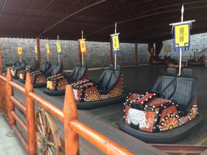 Auto Eléctrico Infantil para Parques de Atracciones Interiores, Coche de Fibra de Vidrio para Uso en Patios Escolares y Centros Comerciales - Product Image 6