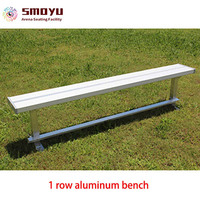 Tribune mobile en aluminium robuste, sections modulaires démontables, pour sports de plein air, logo personnalisé, fournisseur en gros, OEM disponible