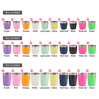 Verres à liqueur empilables en céramique tasse à café tasse Mini gobelet à vin avec couvercles en acier inoxydable Logo personnalisé vert 3 en 1 4oz 6oz 8oz