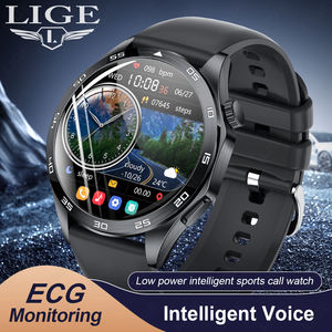LIGE BWGT4PRO Smartwatch Digitale con Schermo Intero da 1,5 Pollici, Touch TFT, Monitoraggio Frequenza Cardiaca, Compatibile iOS, Bluetooth, Batteria da 180mAh - Product Image 2