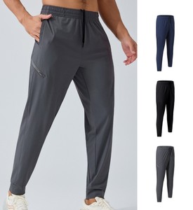 <span class=keywords><strong>Pantaloni</strong></span> da Corsa per Uomo in Nylon e Spandex, Vita Elastica, Asciugatura Rapida, Traspiranti, con <span class=keywords><strong>Tasche</strong></span> Laterali, Leggeri - Product Image 3