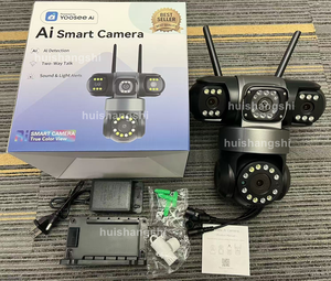 Yoosee 3Screens 4g Sim Card Ultra HD 15MP PTZ Bomber Shape <b>Outdoor</b> Wifi IP CCTV <b>Security</b> Network <b>Wireless</b> <b>Cameras</b> Surveillance - Product Image 2