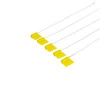 Scellé de câble personnalisé 40cm 50cm avec couvercle ABS, scellés de sécurité anti-effraction en métal pour câbles de gaz