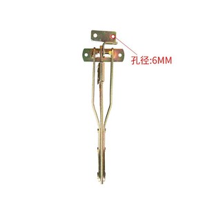 <b>Large</b> Bed Hinge Cold-Rolled Steel Multi-Angle Support <b>Frame</b> Furniture Hinge Outdoor Use Surface Mount Industrial Design - Product Image 3