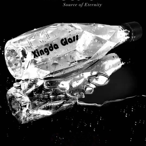 Nouveau design de bouteille d'<span class=keywords><strong>eau</strong></span> en <span class=keywords><strong>verre</strong></span> cristal de 330ml 500ml forme unique et claire pour <span class=keywords><strong>l</strong></span>'<span class=keywords><strong>eau</strong></span> minérale boisson Tequila bouchon d'étanchéité vente en gros - Product Image 5