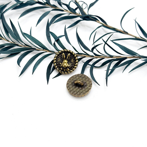 Nút kim loại retro cá nhân | nút hợp kim kẽm thủ công | đơn đặt hàng số lượng lớn có sẵn - Product Image 4