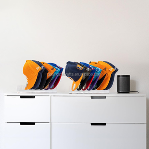 Không có cài đặt yêu cầu Acrylic hat lưu trữ hiển thị Acrylic Mũ bóng chày tổ chức cho 12 Mũ - Product Image 6