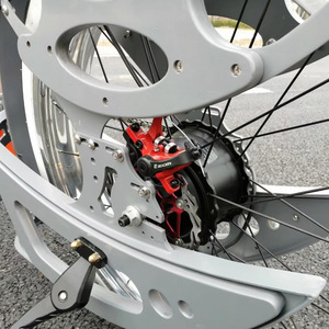 Bicicleta Eléctrica Urbana Alien Vehicles, 48V 500W, 26 Pulgadas, Cuadro de Aleación de Aluminio, Motor en la Rueda Trasera, Diseño Ligero - Product Image 3