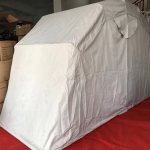 Motorcycle Parking Shed Outdoor Garage Windproof Cover Storage Compartment Four Seasons Polyester Quick Start - Product Image 1