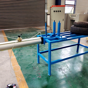 Machine d'emballage de pneus usagés DOING pour le recyclage, machine à doubler et à tripler les pneus (deux pneus en un) à vendre - Product Image 1