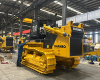 Bulldozer sur chenilles de 37 tonnes, 257 kW, avec ripper à 3 dents, performances de travail sur pentes fortes, chaussures de chenilles résistantes aux chocs