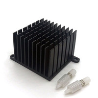 Disipador de calor de aluminio de alta potencia para ordenador de escritorio, disipador de calor de placa base de puente norte y sur, 43x40x36Mm, PCB