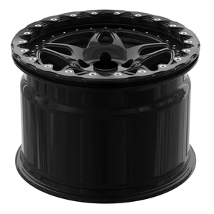Nuovi Cerchi Forgiati Personalizzati GS Deep Dish 20mm 17x12 18x12 5x120.65 5x112 Beadlock Nero Lucido Monoblocco per Prestazioni Stradali <span class=keywords><strong>Corvette</strong></span> - Product Image 6