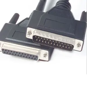 Özel OEM bilgisayar DB25 M/F Seri RS232 Uzatma Kablosu IEEE1284 Paralel Kablo