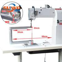 360 °   Machine à coudre industrielle à bras oscillant rotatif, point de surjet, point de recouvrement, point de surjet croisé, point de recouvrement à pointe, point de recouvrement à double pointe, point de recouvrement à triple pointe, point de recouvrement à quadruple pointe, point de recouvrement à cinq points, point de recouvrement à six points, point de recouvrement à sept points, point de recouvrement à huit points, point de recouvrement à neuf points, point de recouvrement à dix points, point de recouvrement à dix points et demi, point de recouvrement à dix points et un quart, pour cuir, sacs et chaussures