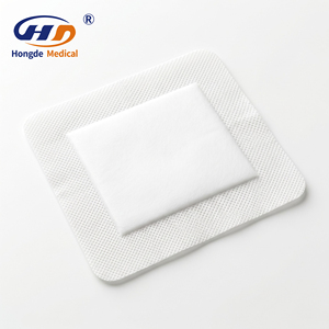 Pansement stérile personnalisé en vrac, non adhésif, avec bordure adhésive pour coupures, brûlures, sites <span class=keywords><strong>de</strong></span> donneurs, OEM ODM HD - Product Image 1