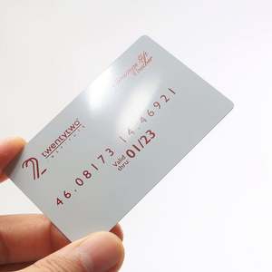 Tarjeta de Presentación Metálica NFC Personalizada al por Mayor con Código QR - Product Image 4