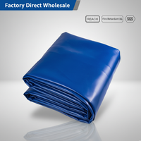 Bâche en PVC imperméable de bonne qualité TAK, tissu enduit de PVC renforcé pour tentes, couverture de camion industrielle