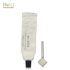 Tabung Krim Aluminium 15Ml 25Ml 50Ml untuk Kosmetik dengan Klip Ekor Kemasan Krim Tangan Kustom Tabung Logam - Product Image 5