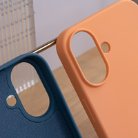 Vente en gros coloré téléphone mobile étui en silicone couverture en silicone antichoc tpu étui de téléphone portable pour IPHONE16