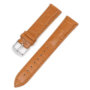 Schnellverschluss Leder-Uhrenarmbänder Echtes Leder-Uhrenarmband für Samsung Galaxy Watch 6 Band Classic - Product Image 6
