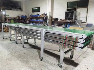 Băng Tải PU 2022 Khung Thép Không Gỉ Băng Tải Dạng Ống Lồng Cấp Thực Phẩm Màu Trắng - Product Image 3