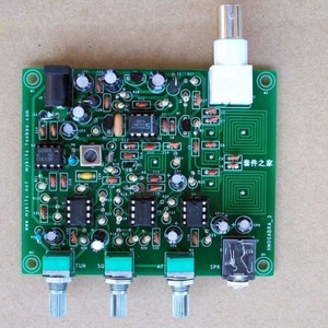 Lắp ráp airband <span class=keywords><strong>Radio</strong></span> Receiver hàng không ban nhạc Receiver DIY Bộ dụng cụ + nhôm trường hợp - Product Image 2