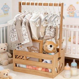 Boîte de rangement pour bébé sans formaldéhyde, panier cadeau de bienvenue pour bébé nouveau-né, cadeau de grossesse pour les nouveaux parents - Product Image 3