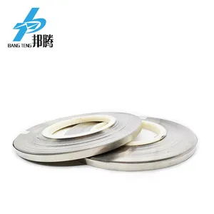 Custom 18650/21700/26650/32650 Spot Welding Raw Materials Nickel Strip Price Ni 99.5% 0.15mm Pure Nickel Strips Manufacture