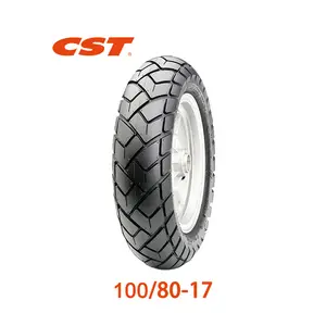 CST 100/80-17 C6017 Scooter pneu dianteiro e traseiro estabilidade inovador versátil pneus da motocicleta