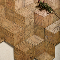 Carreaux muraux en nid d'abeille, briques hexagonales en ciment 3D, carreaux décoratifs pour les murs intérieurs des restaurants, carreaux en céramique artistiques uniques