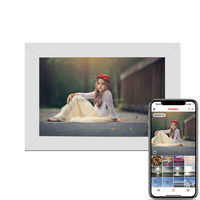Pro Bingkai Foto Digital 10 Inci Full HD IPS, Bingkai Foto Digital Android WiFi dengan Tampilan Layar Sentuh, Bingkai Foto Elektronik Cloud Cerdas