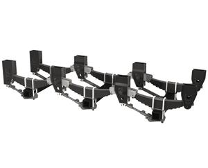 Assemblage de suspension mécanique à 3 essieux de style américain pour camion à benne basculante pour semi-remorques et camions Matériau en acier - Product Image 1