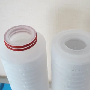 Homay PP or Glass Fiber Pleated 5 micron 20 inch pp filter pp cartridge filter Industrial for Water treatment