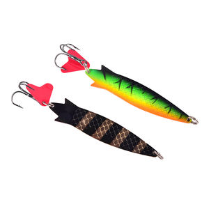 Leurre de <span class=keywords><strong>pêche</strong></span> en métal pour eau douce et eau salée, leurre spinner pour poisson-chat, brochet, brochet d'eau douce, bar, saumon, marlin, carpe, leurre Toby - Product Image 3