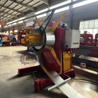 Dérouleur hydraulique BSY 5 tonnes en fonte, contrôlé par PLC Delta/Siemens, composants de base personnalisés