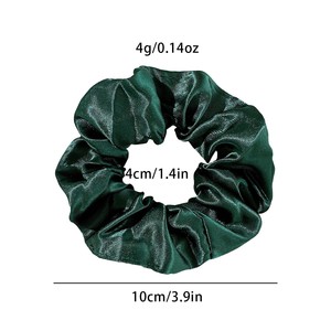 8 pièces/ensembles Chouchous pour femmes de couleur unie, élastiques à cheveux colorés, accessoires minimalistes pour cheveux, vente en gros - Product Image 4